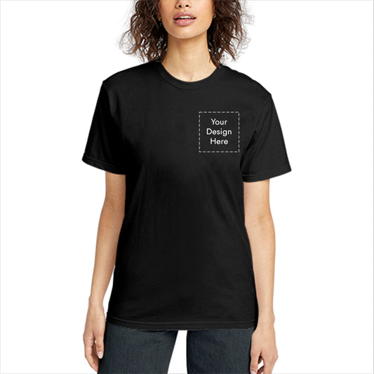 Custom Essentials T Shirts for Women Chest and Back Printing