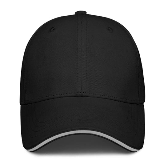 100% Cotton Custom Curved Bill Baseball Cap Loop and Hook Back